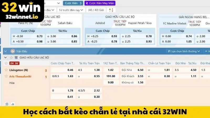 Cách Bắt Kèo Chẵn Lẻ - Vững Kỹ Năng, Tận Hưởng Chiến Thắng Học cách bắt kèo chẵn lẻ tại nhà cái 32WIN